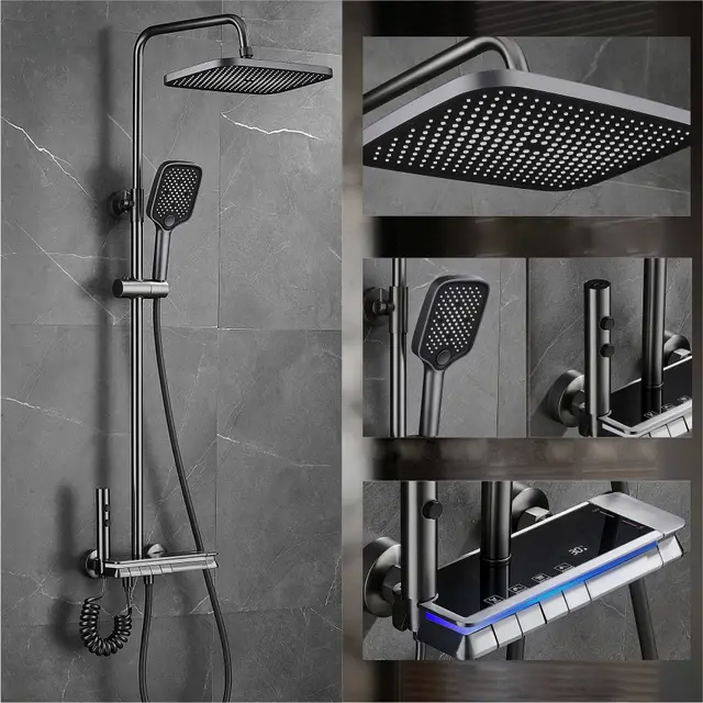 Shower Set - Clam