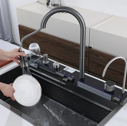 kithcen sink, multifunctional kitchen sink, aramo