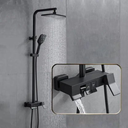 aramo, shower set, shower panel, hand shower