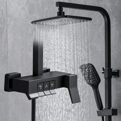 aramo, shower set, shower panel, hand shower